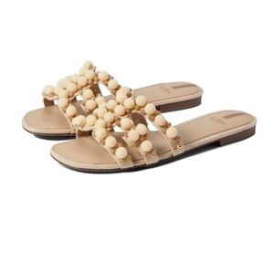 Sam Edelman Beaded Boho Slides Sandals Bay 19 size 8.5